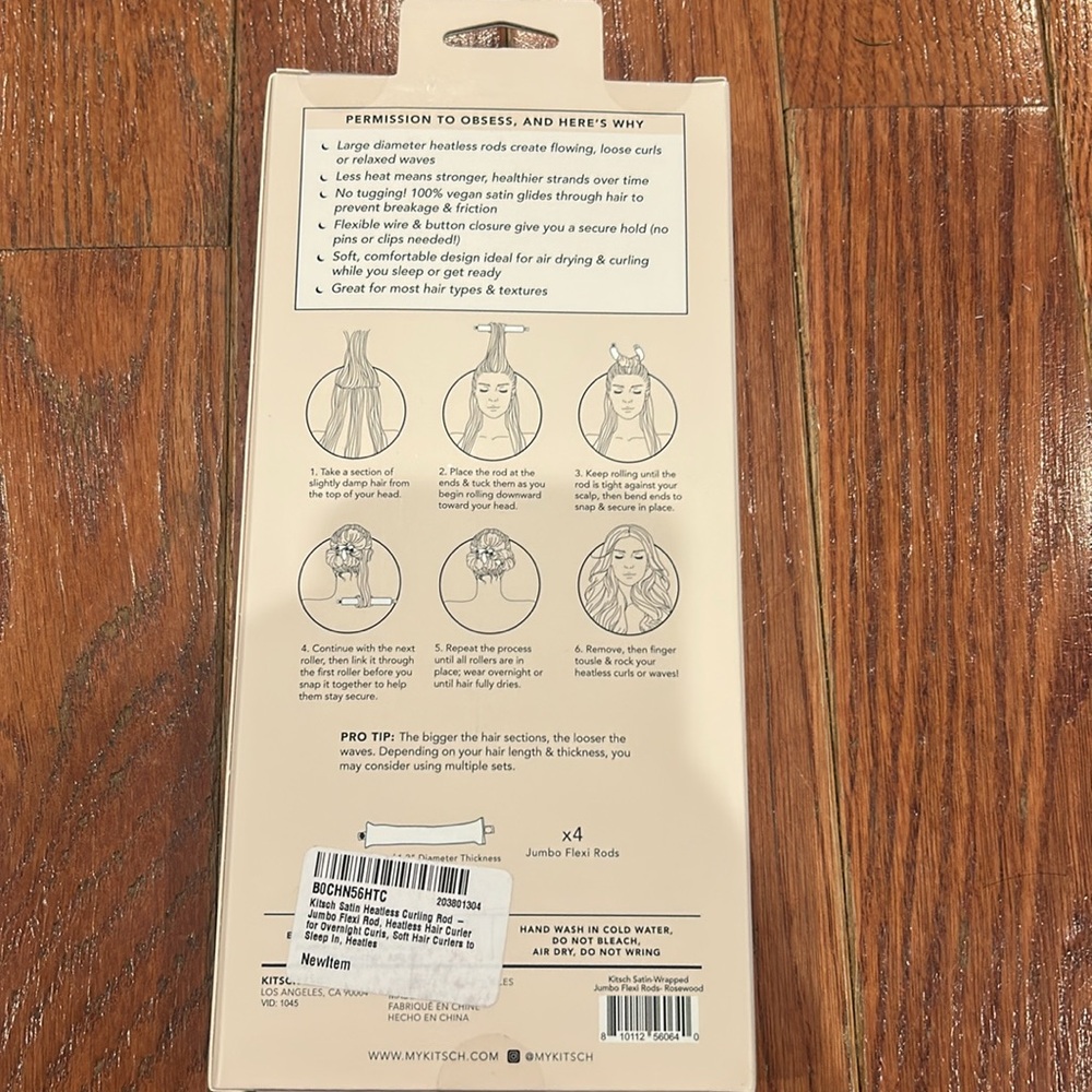 Jumbo Heatless Curling Rods - Picture 2 of 3